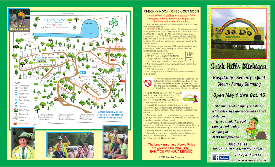 Jado Campground Brochure