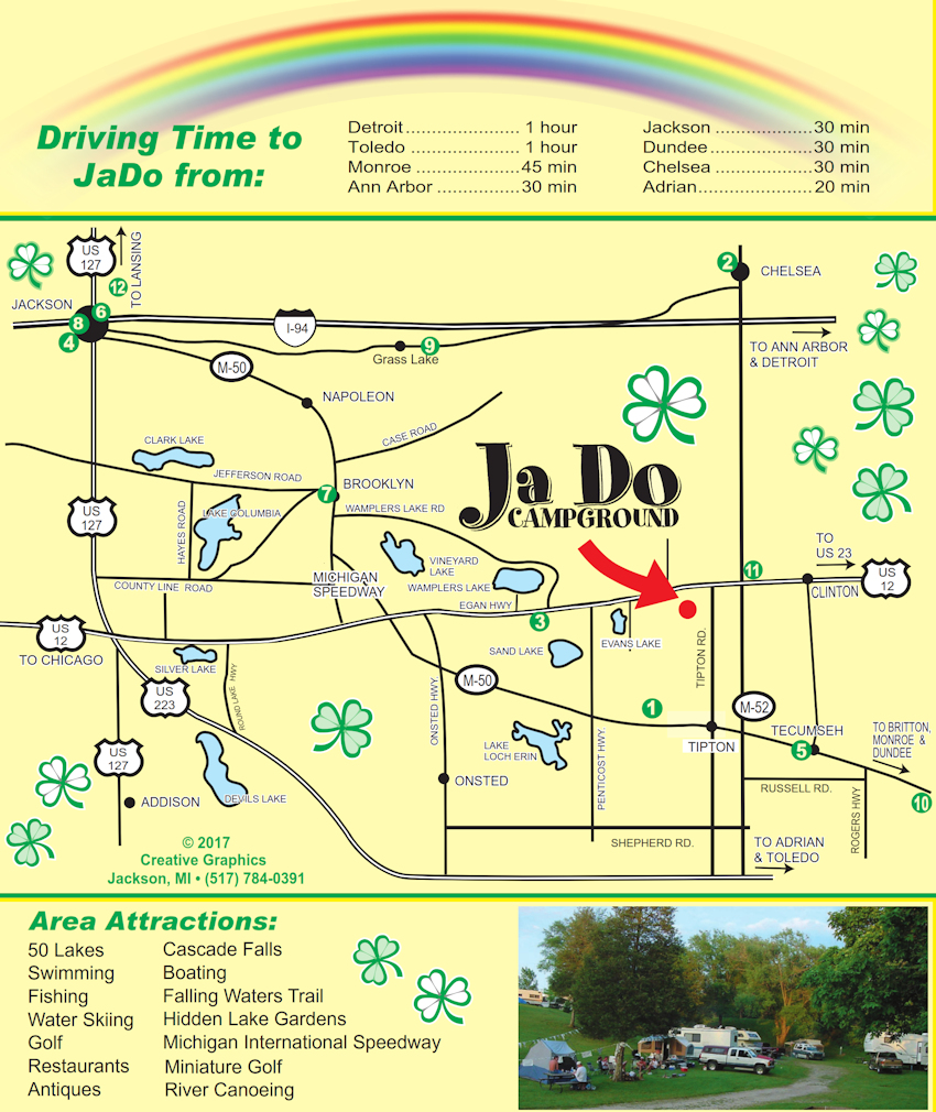 Campground Local Map